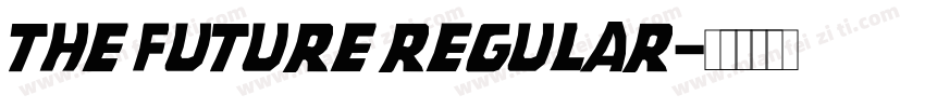 the future regular字体转换